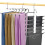 2 Pack Trouser Hangers Space Saving 6 In 1 Non-Slip Space Saving Hangers 1