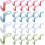 40 Pcs Hanger Hooks, Space Saving Hangers, Hanger Connector Hooks 1
