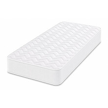 Starlight Beds White Chevron European Small Single Hybrid Mattress