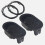 WMYCONGCONG 2 Set Sofa Recliner Release Pull Handle Replacement Parts Sofa Chair Couch Replacement Cable with D-Ring Compatible with Ashley and Most 1