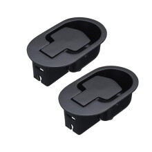 Buaak 2PCS Recliner Chair Parts, Aluminum Pull Recliner Handle, Universal Recliner Release Pull Handle Replacement Parts