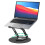 GleYo Laptop Stand for Desk Adjustable Computer Stand with 360 Rotating Base Ergonomic Laptop Riser Mount for Desk Foldable Protable Computer Desk 1