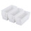Ramddy 12-Pack Desktop Slim Storage Basket, Plastic Small Storage Baskets 1