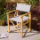 Rowlinson Rowlinson Ascot Folding Directors Chair - Slate Grey 1