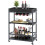 Bar Cart, 3 Tier Serving Trolley, Rolling Wine Trolley, Drinks Trolley 1