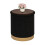 Bonlife Round Ottoman with Storage, Folding Footstool with Coffee Table 1