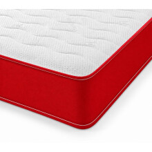 eXtreme comfort ltd Cooltouch Colours Red Small Single Mattress