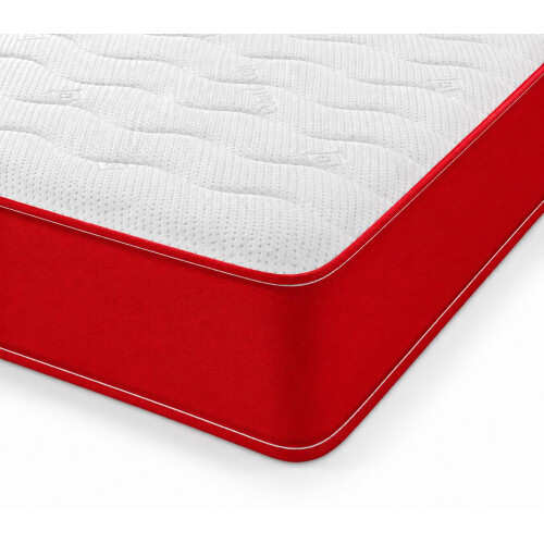 eXtreme comfort ltd Cooltouch Colours Red Small Single Mattress