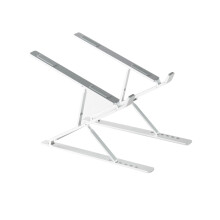 VVGAOGES Laptop Stand, Aluminium Height-Adjustable Ventilated Notebook Stand, Foldable Portable Laptop Stand Holder All 10-15.6 Inch Laptops