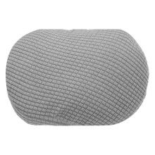 sourcing map Office Chair Pillow Cover, Office Chair Headrest Attachment Removable Headrest Protector for Home Desk Computer Chairs, Light Gray