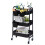 DOEWORKS Storage Trolley on Wheels Metal Kitchen Trolley Craft Trolleys 1