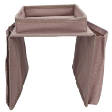Ejoyous Sofa Armrest Organizer Comfortable Durable Storage Caddy with Cup Holder Tray for Couch Recliner Oxford Cloth Coffee 30 x 18 x 18 cm 1 Pack