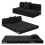 MeMoreCool Folding Mattress Double, Corduroy Fold Out Sofa Bed, Grey 1