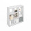 Furinno SIMPLE Cube Storage Organizer, 9-Cube Display Shelf, Open Back Shelving Unit, Storage Shelves, Extra Thick Frame 1