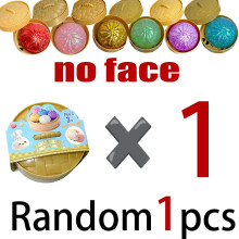 (no face random1pcs) New Dumpling Pressure Dumpling Squishies Cute Colorful Bun Toy Slow Rising Stress Relief Fidget Toy Adults Anti-Anxiety Gifts