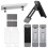 WJIAAA 4Pcs Mini Portable Laptop Stand, Foldable Keyboard Riser Stand 1