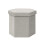 Bonlife Folding Storage Ottoman Hexagonal, Footrest with Toy Ches Box, 43cm 1