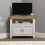 Seconique Seconique Windsor Corner Tv Unit in Ivory/Oak 1