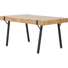 Seconique Treviso Dining Table in Light Oak Effect