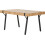 Seconique Seconique Treviso Dining Table in Light Oak Effect 1