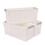 JAKAGO Small Plastic Storage Baskets Kitchen Cupboards Organiser Baskets 1