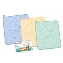 Tex family Set of 3 Baby Bath Towels 40 x 55 cm Pure Cotton Male
