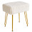 IBUYKE Makeup Vanity Chair, Rectangular Footrest Stool, White WBD003W 1