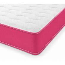 eXtreme comfort ltd Cooltouch Colours Pink Small Single Mattress