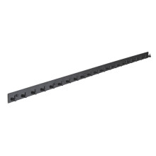 Brute Strength ⓠStainless Steel wall Coat Rack ⓠBlack ⓠ21 Hooks · 144 cm
