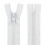 9" (22.9cm) White Zip - Closed-End - Dressmaking, Sewing & Craft 1