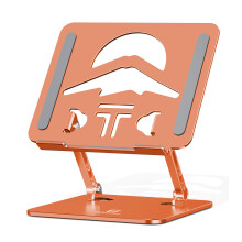 Tobeoneer Aluminum Adjustable Laptop Stand for Desk,Foldable, 10-16"