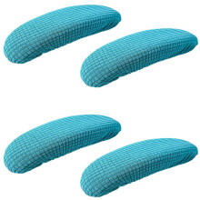 XIEHUZA 2 Pair Office Chair Armrest Covers, Office Removable Arm Rest Covering, Elastic Chair Armrest Pads, Office Seat Hand Rest Protector