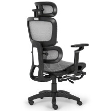 CHI ENERGY Ergonomic Desk Chair, Reclining Office Chair with Footrest, High Back Computer Chairs, Adjustable Lumbar Support, Headrest and 6D Armrest