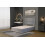 Bed Centre Tweed Gray Flexby Divan Bed Base - Headboard And Storage Drawer 1