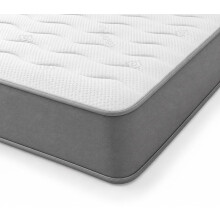 eXtreme comfort ltd Cooltouch Colours Grey Small Single Mattress | Hybrid Design, Foam Layer, Bonnel Spring, Soft Comfort Firmness