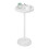 HOOBRO Round Side Table, Small Bedside Table, Drink Tables, Accent Round Table with Pedestal 1