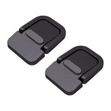 Tiardey 2PCS Portable Laptop Stand Keyboard Riser Mini Laptop Feet with Anti-slip Silicone Invisible Adjustable Computer Kickstand