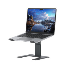 ALASHI Laptop Stand for Desk, Computer Stand Adjustable Height, Ergonomic Notebook Laptop Riser
