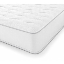 eXtreme comfort ltd Cooltouch Colours White Small Double Mattress | Hybrid Design, Foam Layer, Bonnel Spring, Soft Comfort Firmness