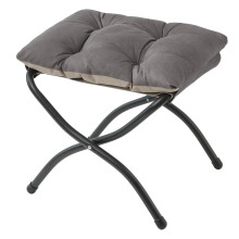 Mordchil EU 15"(H) Folding Ottoman, Foldable Footrest Stool, Portable Small Foot Stool for Couch, Collapsible Foot Rest Ottoman for Sofa