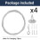 80 Pack 6ft Ceiling Sign Hanger Wire Kit, 2m Adjustable Suspension Hanging Cable Wire with Hook Wall Mount Cable 7
