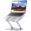 TeckNet TECKNET Laptop Stand for Desk, Ergonomic Foldable Laptop Riser, Silver 1