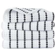POLYTE 430 GSM Microfibre Quick Dry Waffle Hand Towel, 40.6x76.2 cm