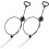 TOVOT 2pcs 38" D-Ring Release Handle Pull Rope Cable Replacement Release Cable for Sofa Chair 1