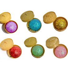 (no face 6PCS) New Dumpling Pressure Dumpling Squishies Cute Colorful Bun Toy Slow Rising Stress Relief Fidget Toy Adults Anti-Anxiety Gifts
