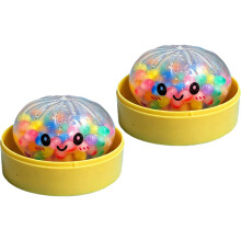 (2pcs) New Dumpling Pressure Dumpling Squishies Cute Colorful Bun Toy Slow Rising Stress Relief Fidget Toy Adults Anti-Anxiety Gifts