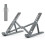 BoYata Laptop Stand, 6-Level Height Adjustable Portable Laptop Riser, Grey 1