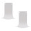 Cabilock2Pcs Universal Soap Dispenser Drip Tray Wall Mounted Drip Catcher 1