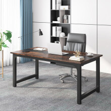 Tribesigns 63â Executive Desk, Large Office Computer Desk with Thicken Frame, Modern Simple Workstation Business Furniture for Home Office