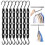 HOUSE DAY Space Saving Hangers 10 Pack, Black Magic Hanger Hooks 1